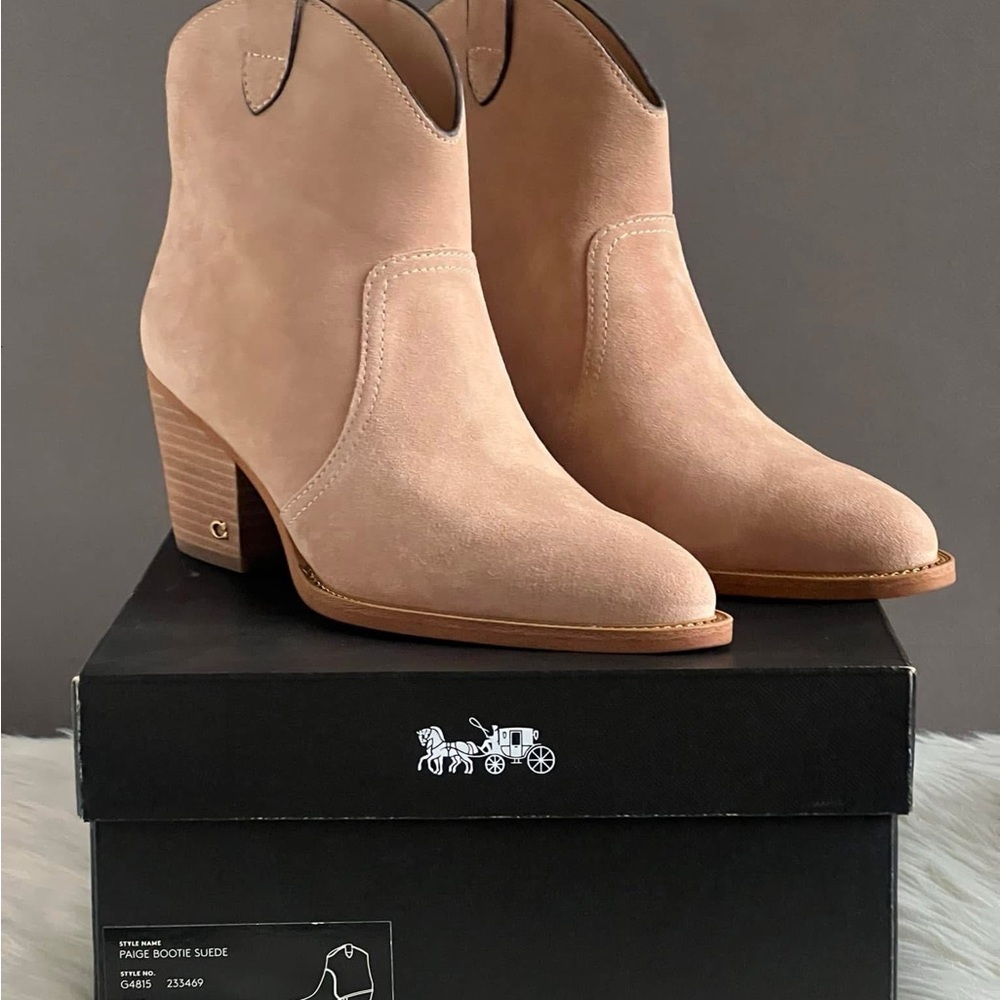 G4815 - Coach Paige Western Bootie - Picture 11 of 13